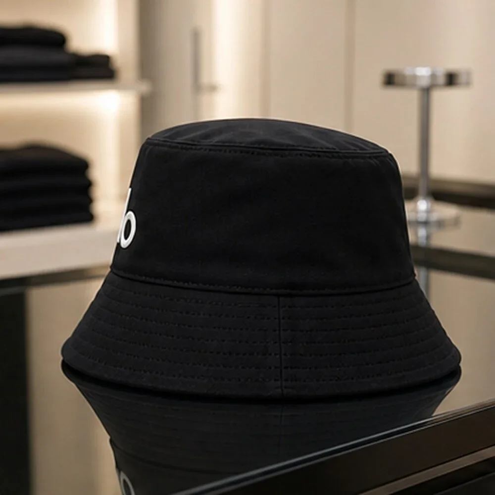 ALO Yoga Black Tennis Bucket Hat Sporty